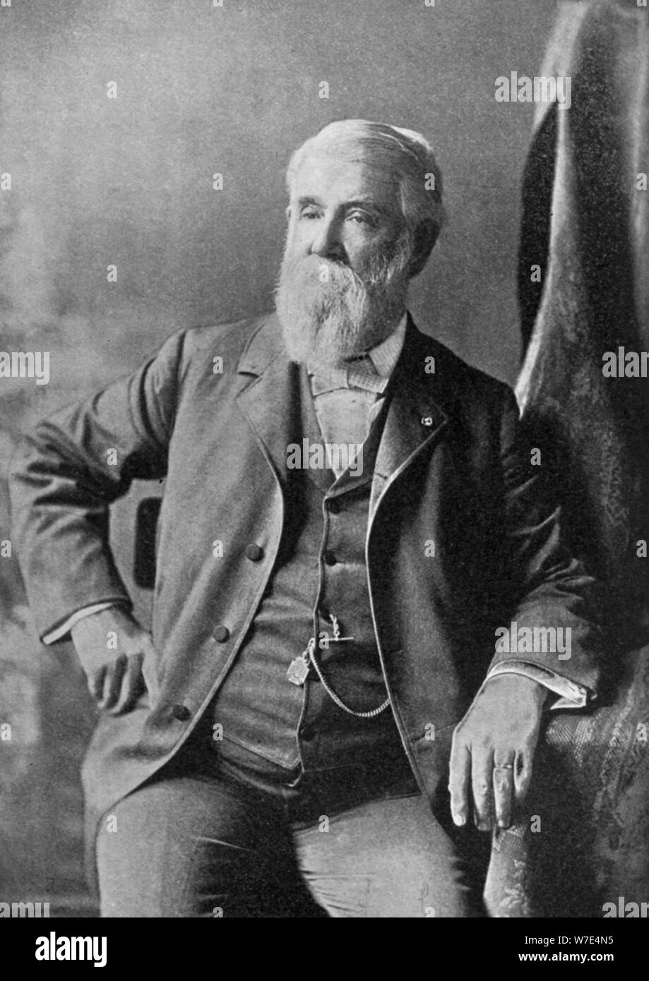 Charles H Grosvenor, American politician, 1898. Artist: Unknown Stock Photo