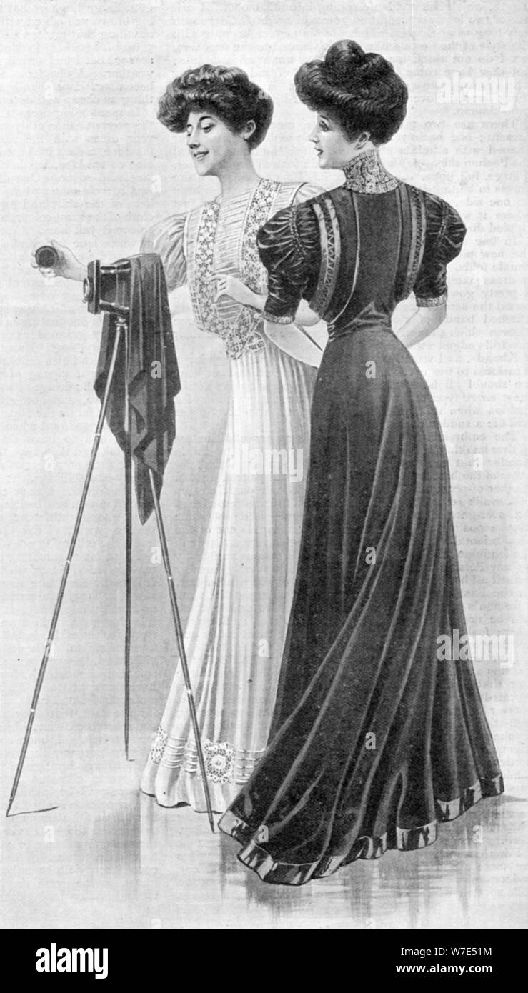 'How a girl should dress', 1907. Artist: Unknown Stock Photo