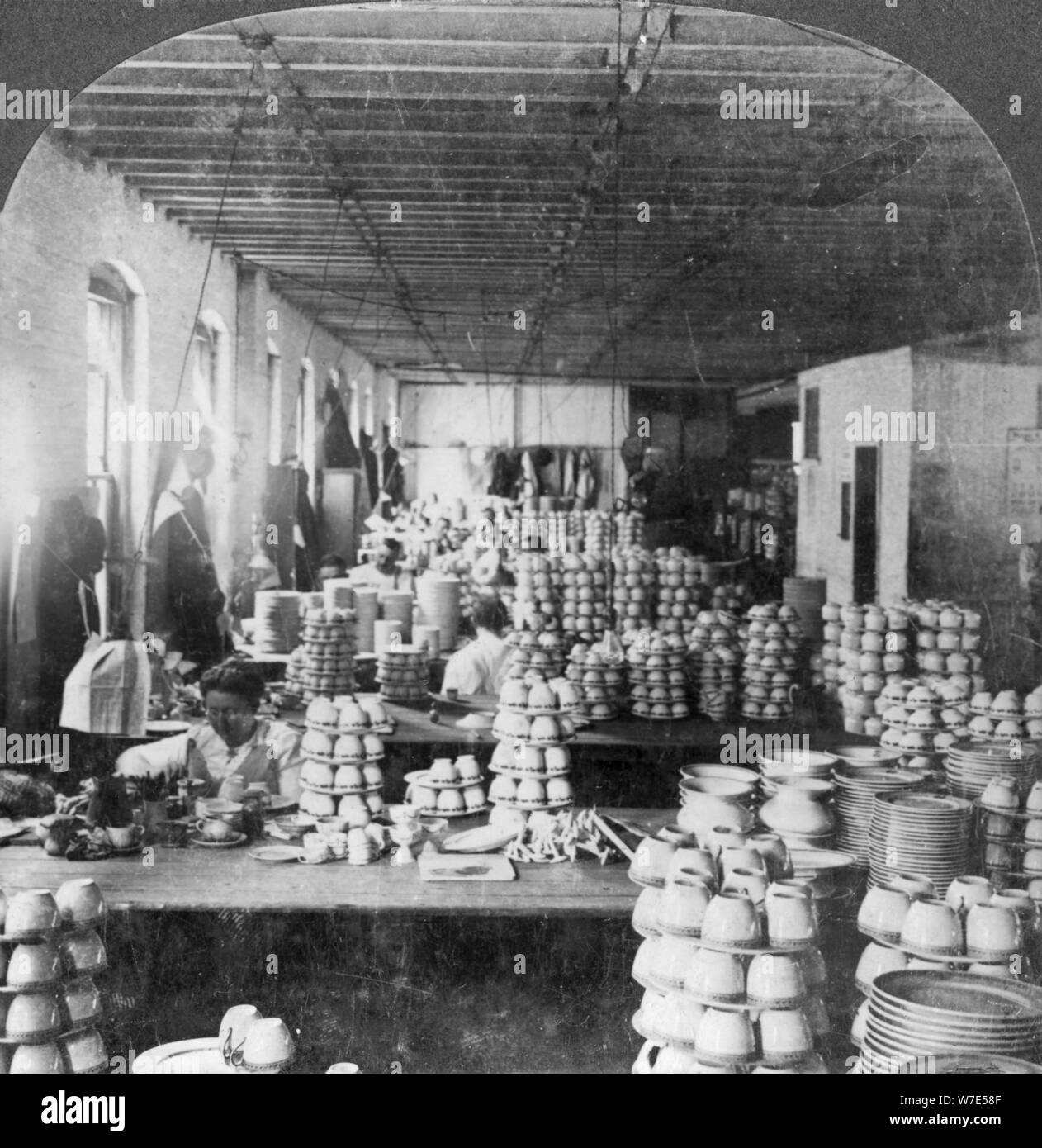 20th century woman factory worker china hires stock photography and