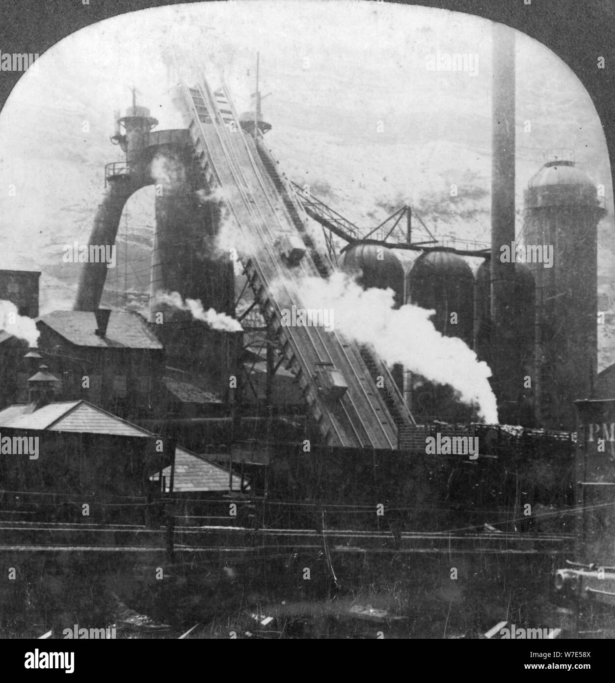 Blast furnace, Pittsburgh, Pennsylvania, USA, early 20th century