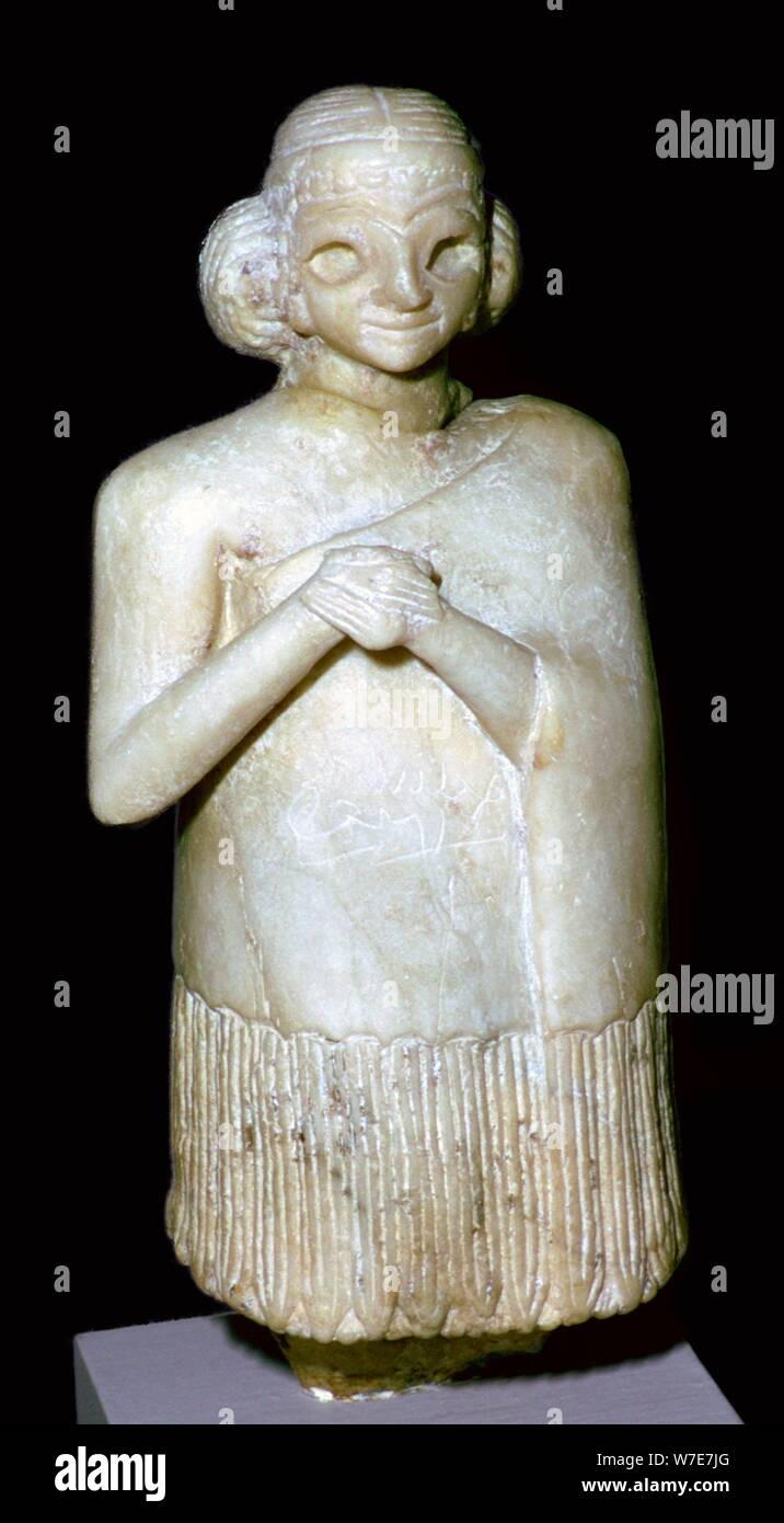 Gypsum statue of a woman. Artist Unknown Stock Photo Alamy