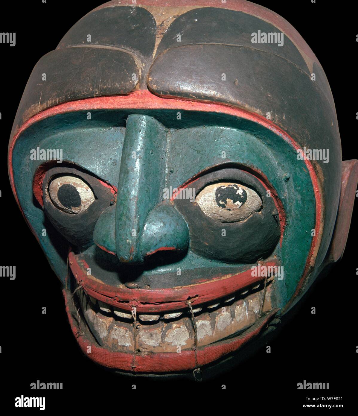 Native American dance mask. Artist: Unknown Stock Photo