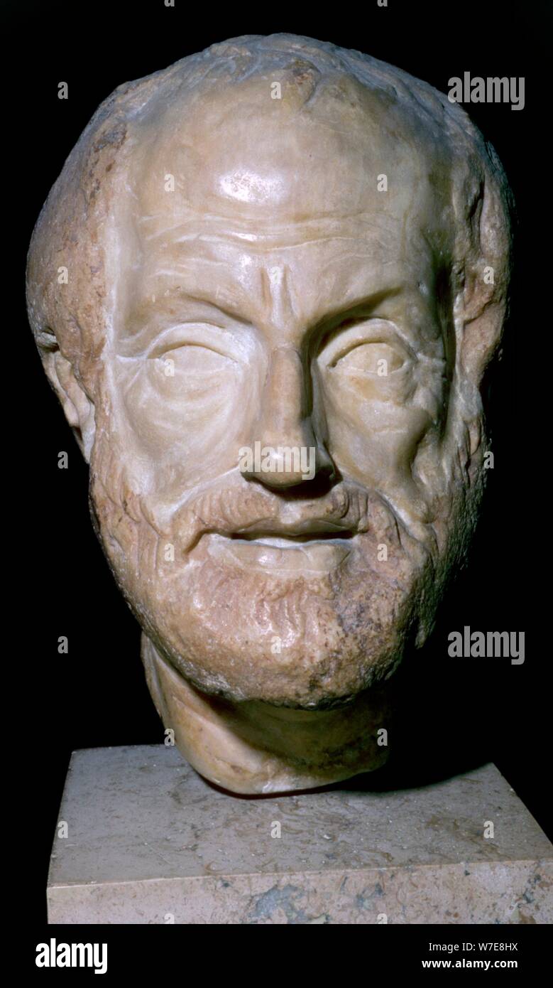 Bust of aristotle hi-res stock photography and images - Alamy