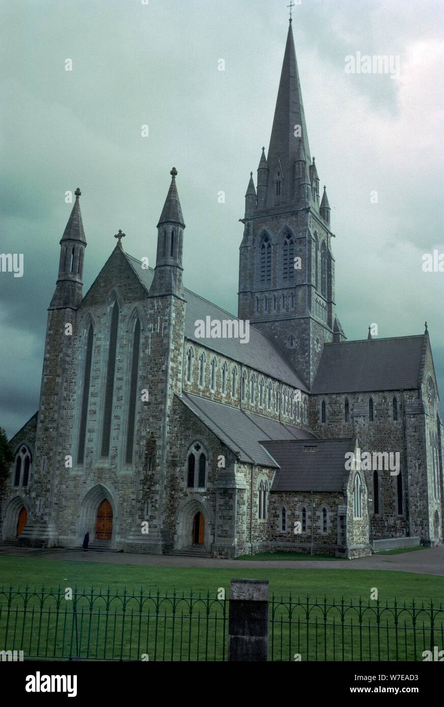 St Mary's church in Killarney, 19th century. Artist: Unknown Stock Photo