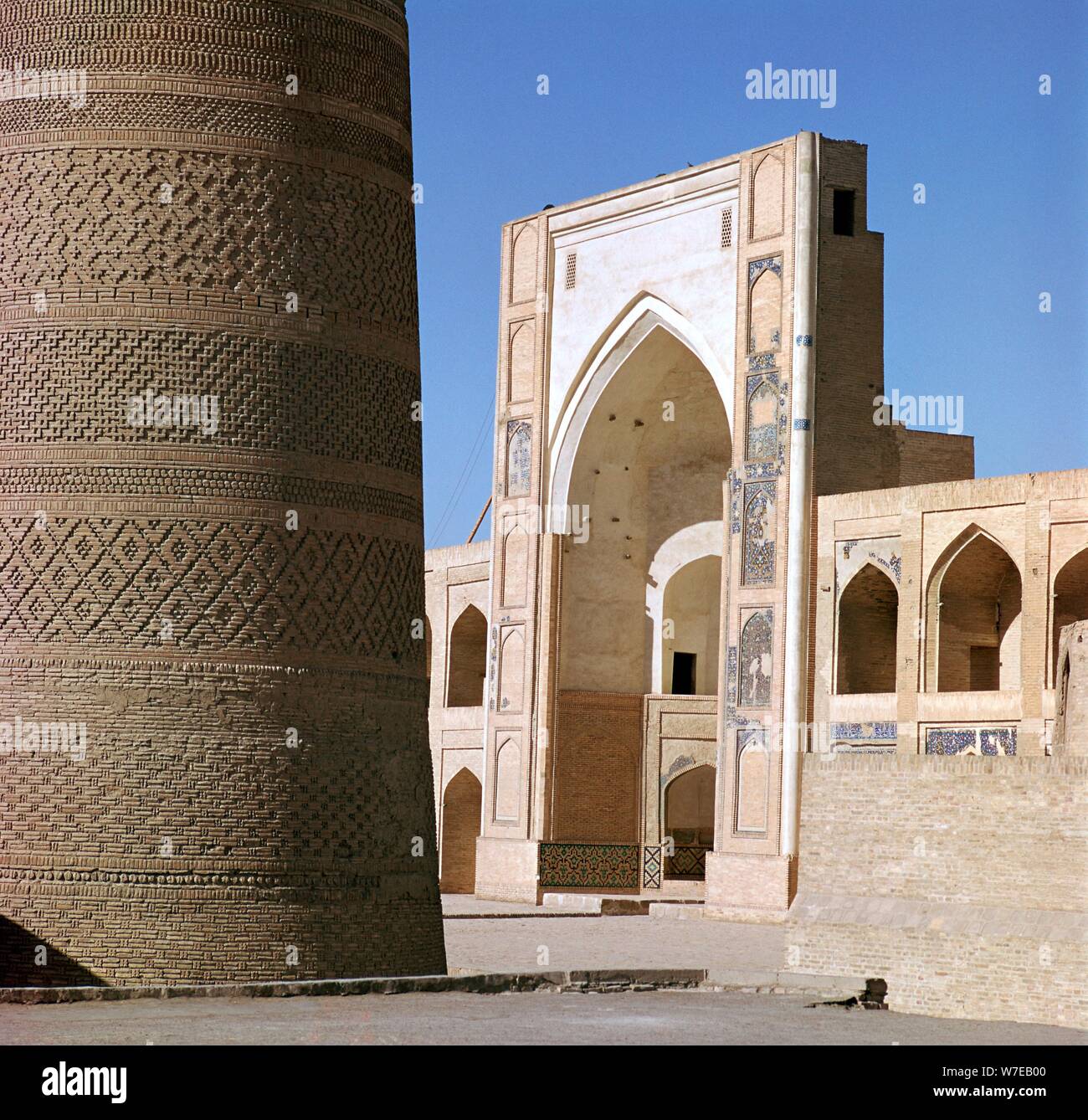Kalian Mosque in Bukhara, 16th century. Artist: Unknown Stock Photo
