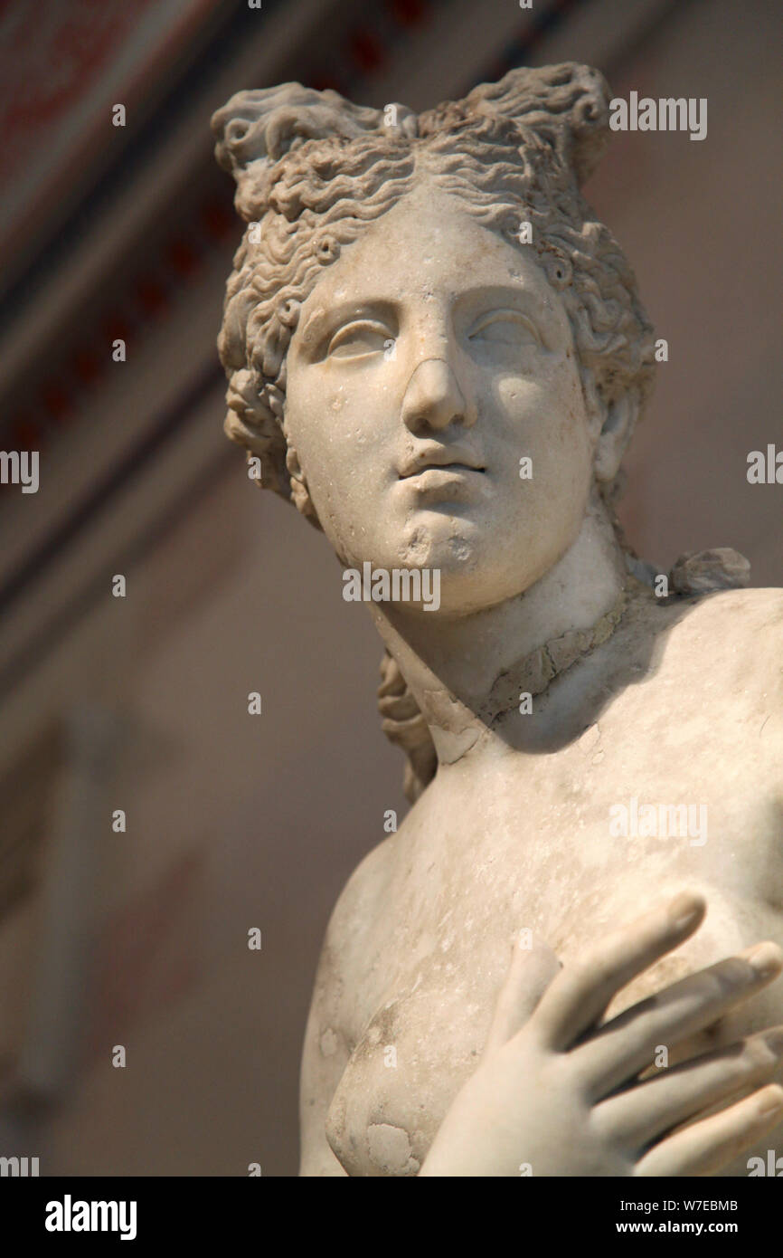 Statue of Aphrodite, Goddess of Beauty and Love. Artist Unknown Stock