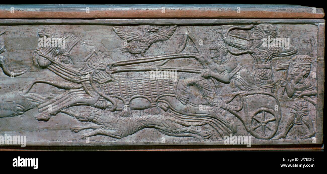 Detail of a Phoenician board for the Egyptian game of Tjan, 16th