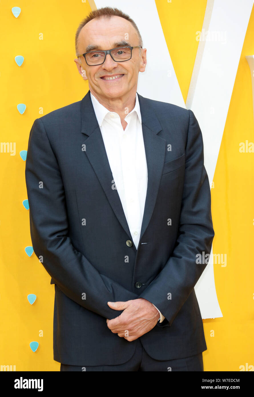 Jun 18, 2019 - London, England, UK - Danny Boyle attending Yesterday UK film premiere, Odeon Luxe, Leicester Square Stock Photo