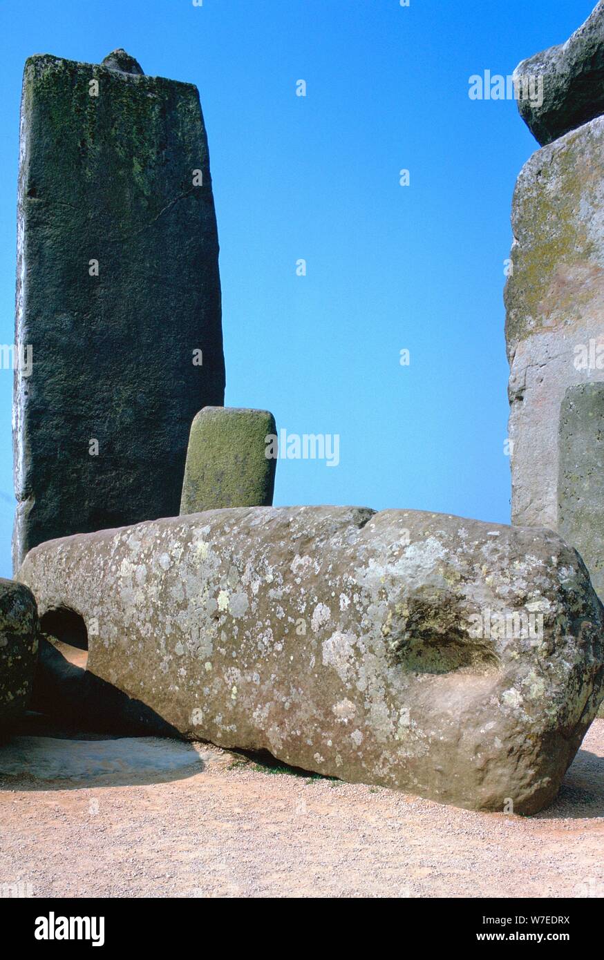 Stonehenge, 25th century BC. Artist: Unknown Stock Photo