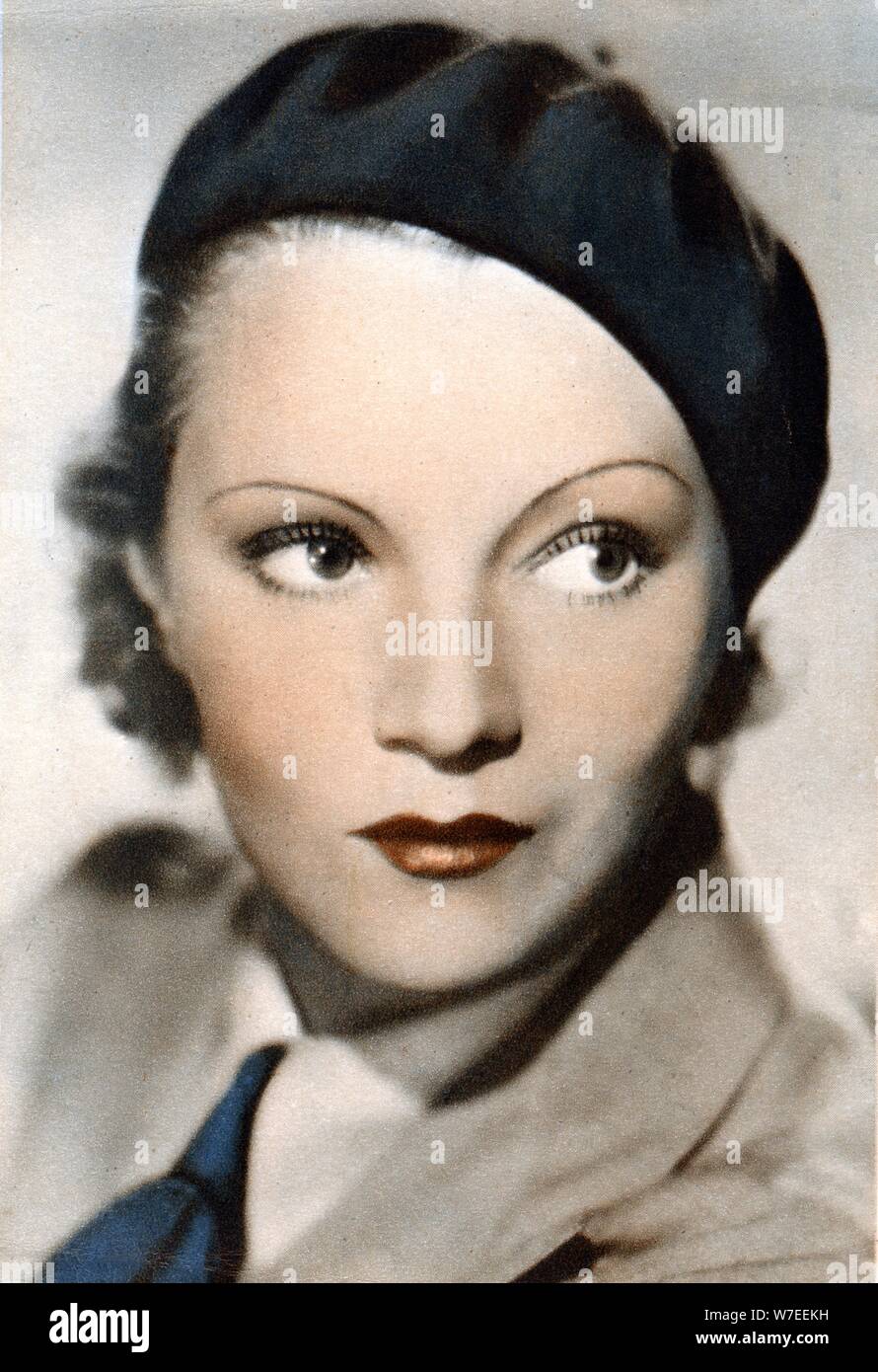 Annabella Daneila Parola, French Actress, born 1912. Artist: Unknown. Stock Photo