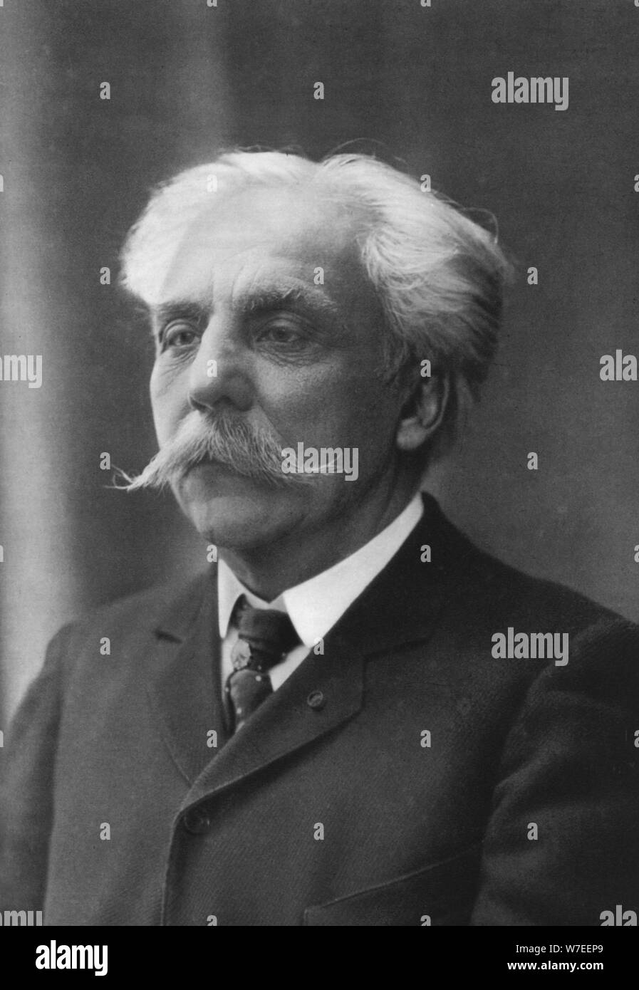 Gabriel Fauré (1845-1924), French composer, organist, pianist and teacher. Artist: Silvestre Stock Photo