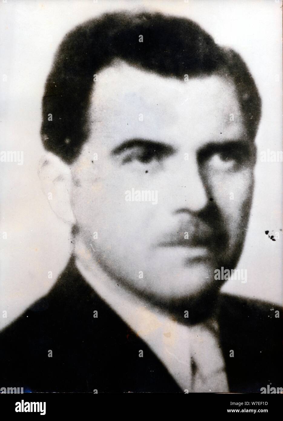Josef Mengele, German SS officer, physician and war criminal, 20th century. Artist: Unknown Stock Photo