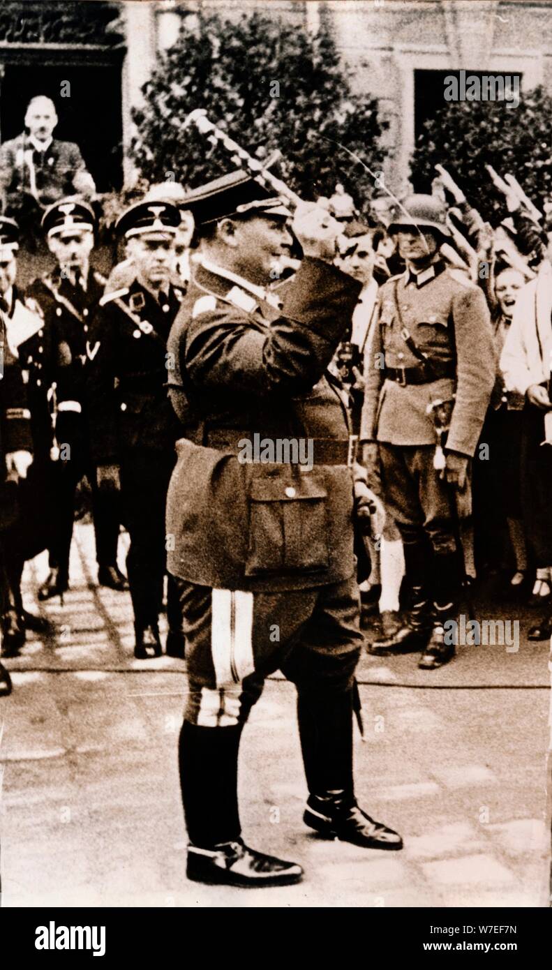 Hermann Göring, German Nazi politician and military leader, c1930s-c1940s. Artist: Unknown Stock Photo
