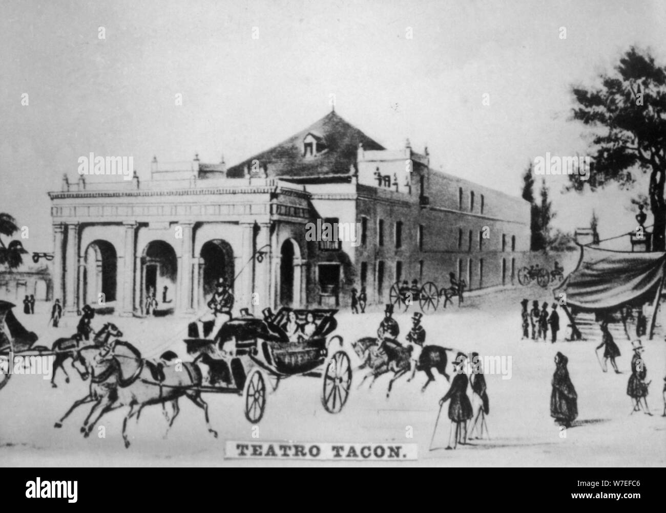 Tacon Theater, Cuba, c1910. Artist: Unknown Stock Photo