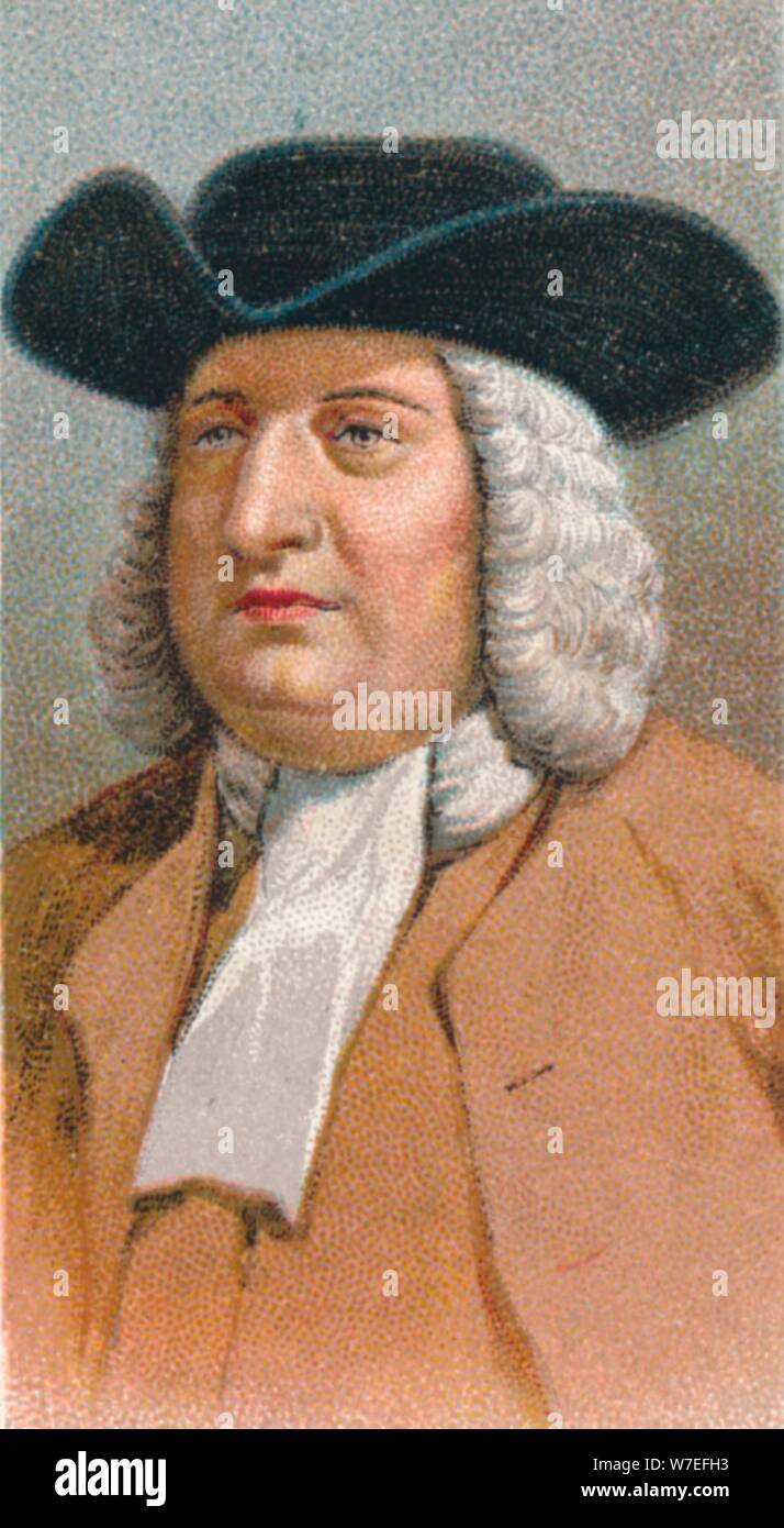 William Penn (1644-1718), English member of the Society of Friends, popularly known as Quakers, 1924 Artist: Unknown Stock Photo