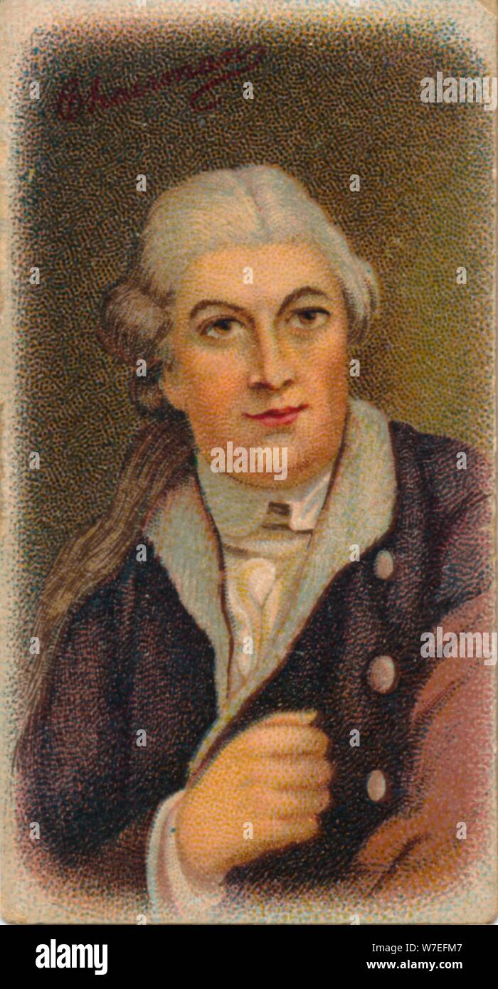 David Garrick (1717-1779), English actor, playwright, theatre manager and producer, 1912. Artist: Unknown Stock Photo