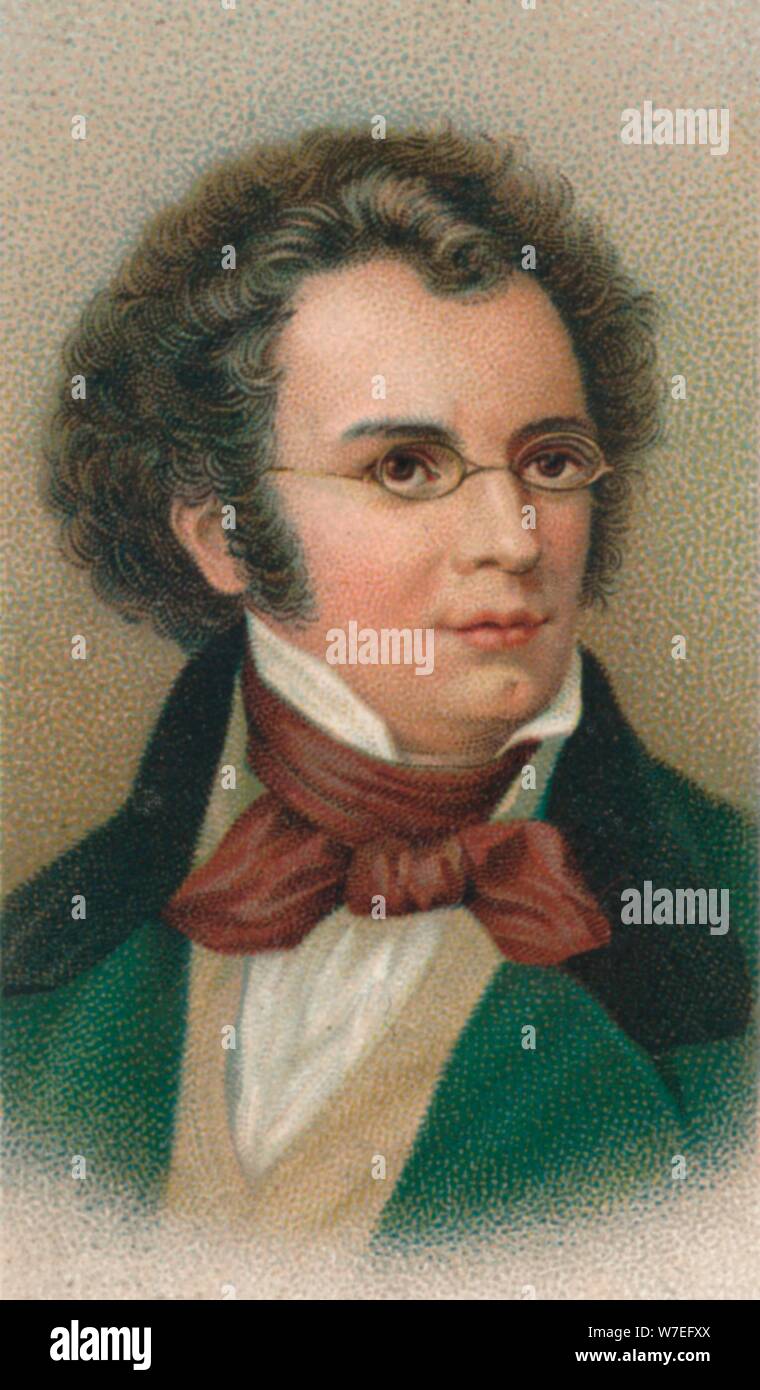 Franz Peter Schubert (17971828), Austrian composer, 1911. Artist Unknown Stock Photo Alamy