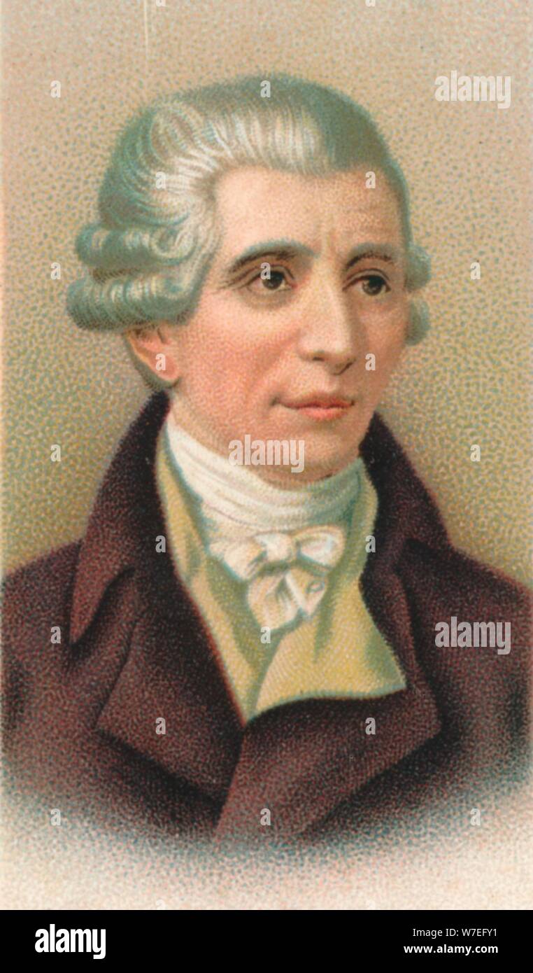 Franz Joseph Haydn (1732-1809), Austrian composer, 1911. Artist: Unknown Stock Photo