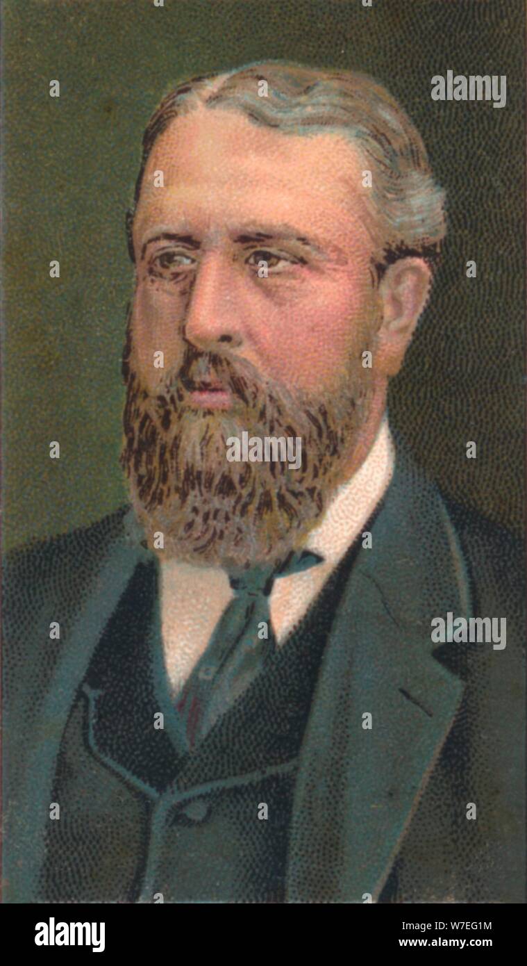 Spencer Compton Cavendish (1833-1908), Marquis of Hartington, British Liberal statesman, 1906. Artist: Unknown Stock Photo