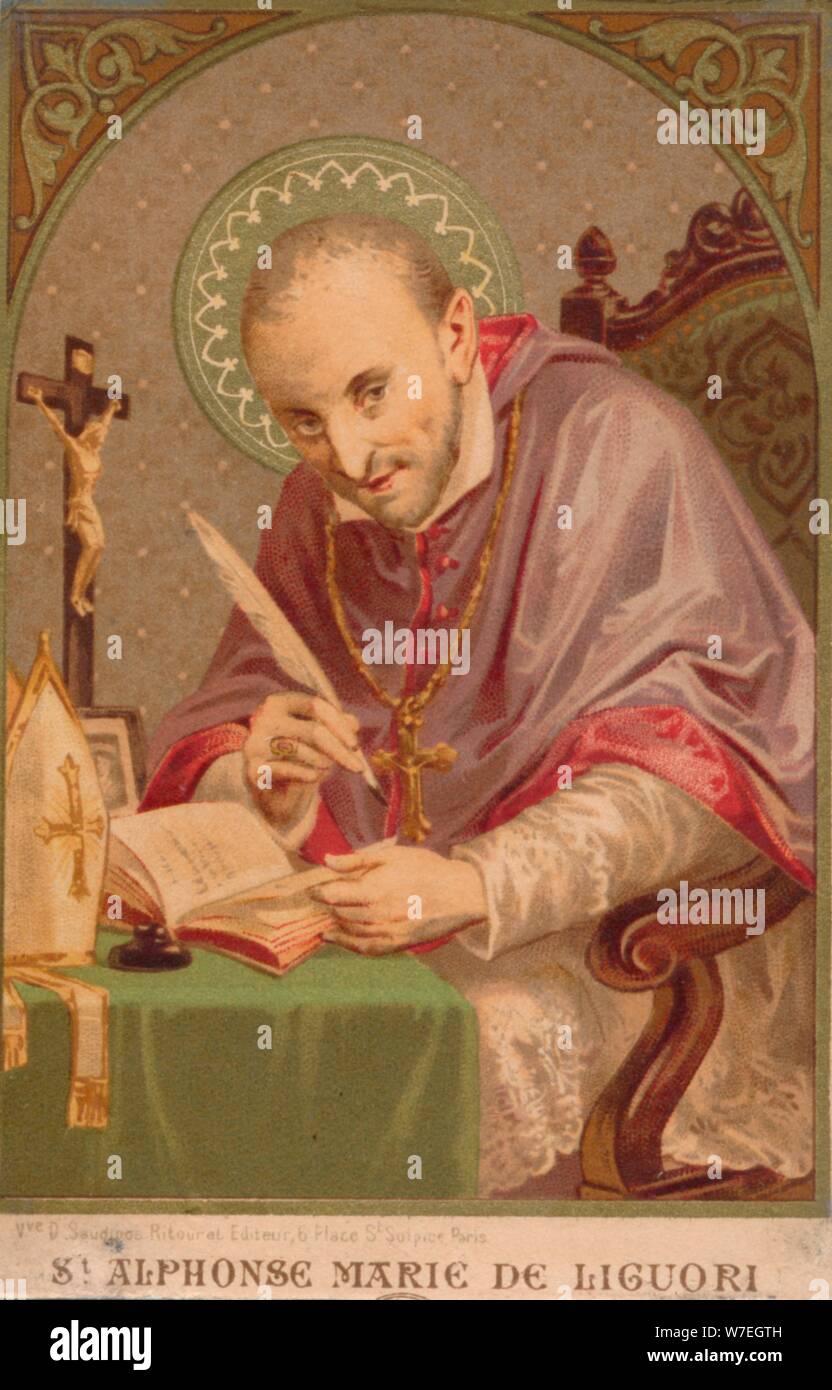 Alphonsus Maria de Liguori (16961787), c.1910s. Artist Unknown Stock