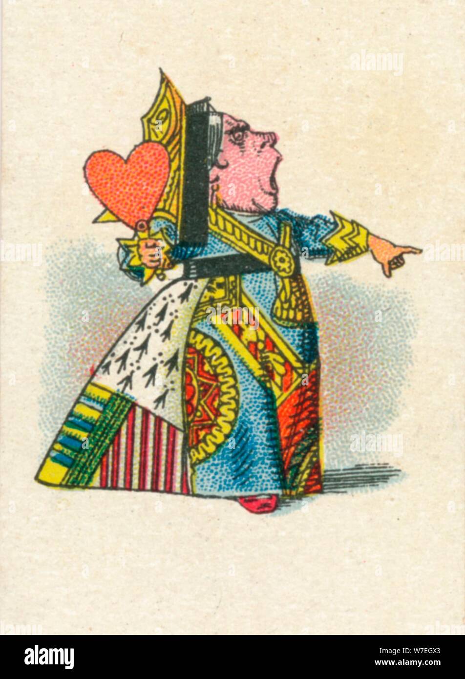 The Queen of Hearts, 1930. Artist John Tenniel Stock Photo Alamy