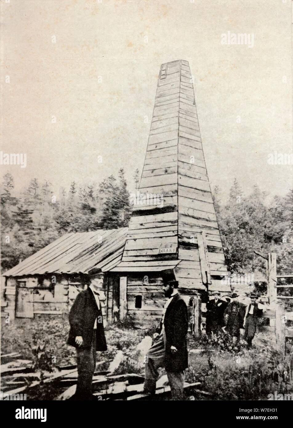edwin l drake first american oil well