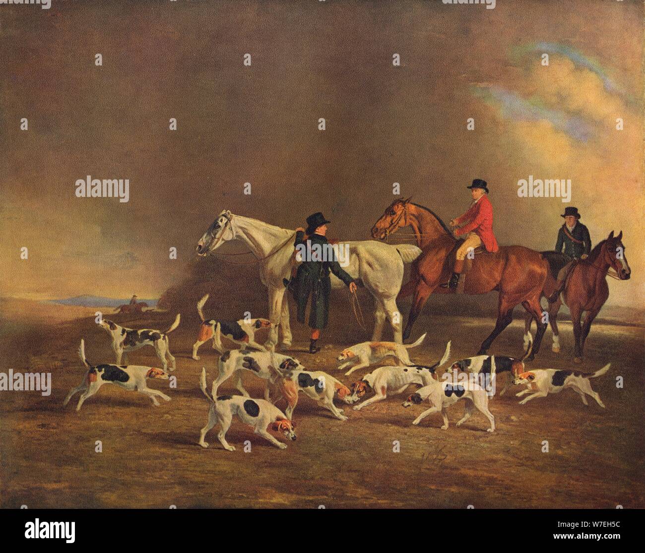 John Powlett and his Hounds, (c18th to 19th century), 1929. Artist ...