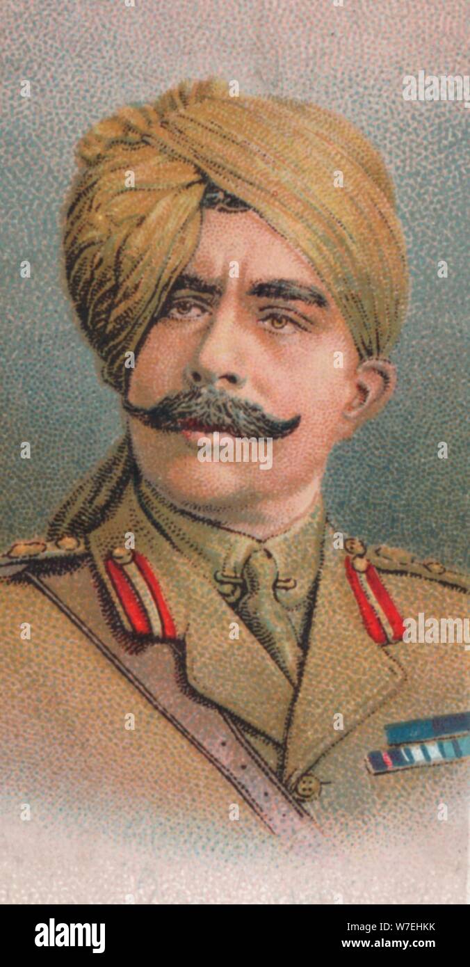 General Maharaja Sir Ganga Singh (1880-1943), Maharaja of the princely state of Bikaner from 1888 to Artist: Unknown Stock Photo