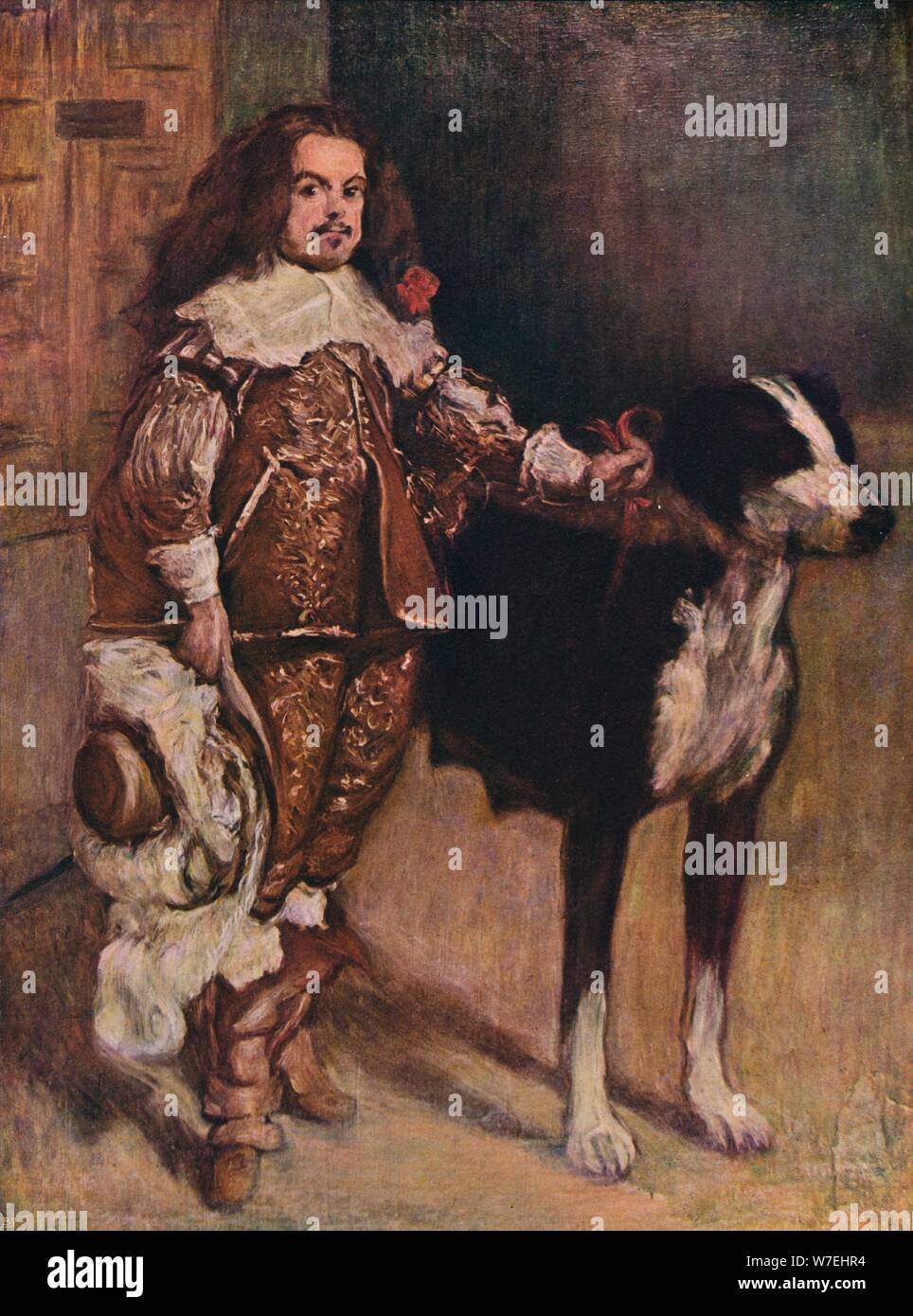 Court Dwarf Don Antonio el Ingles, (1640-1645), 1903. Artist: Unknown Stock Photo