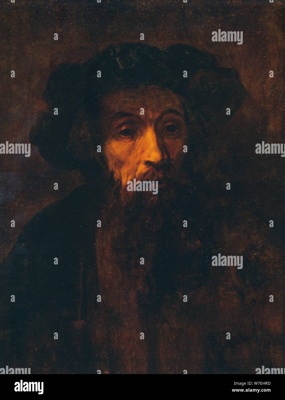 Rembrandt portrait old man beard hi-res stock photography and images ...