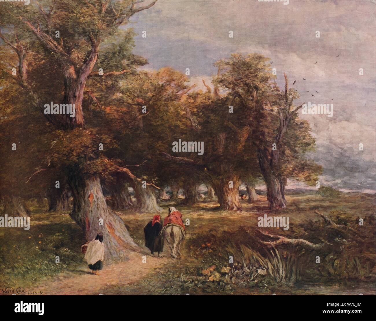 The Skirts of the Forest, 1855, (1938). Artist David Cox the elder