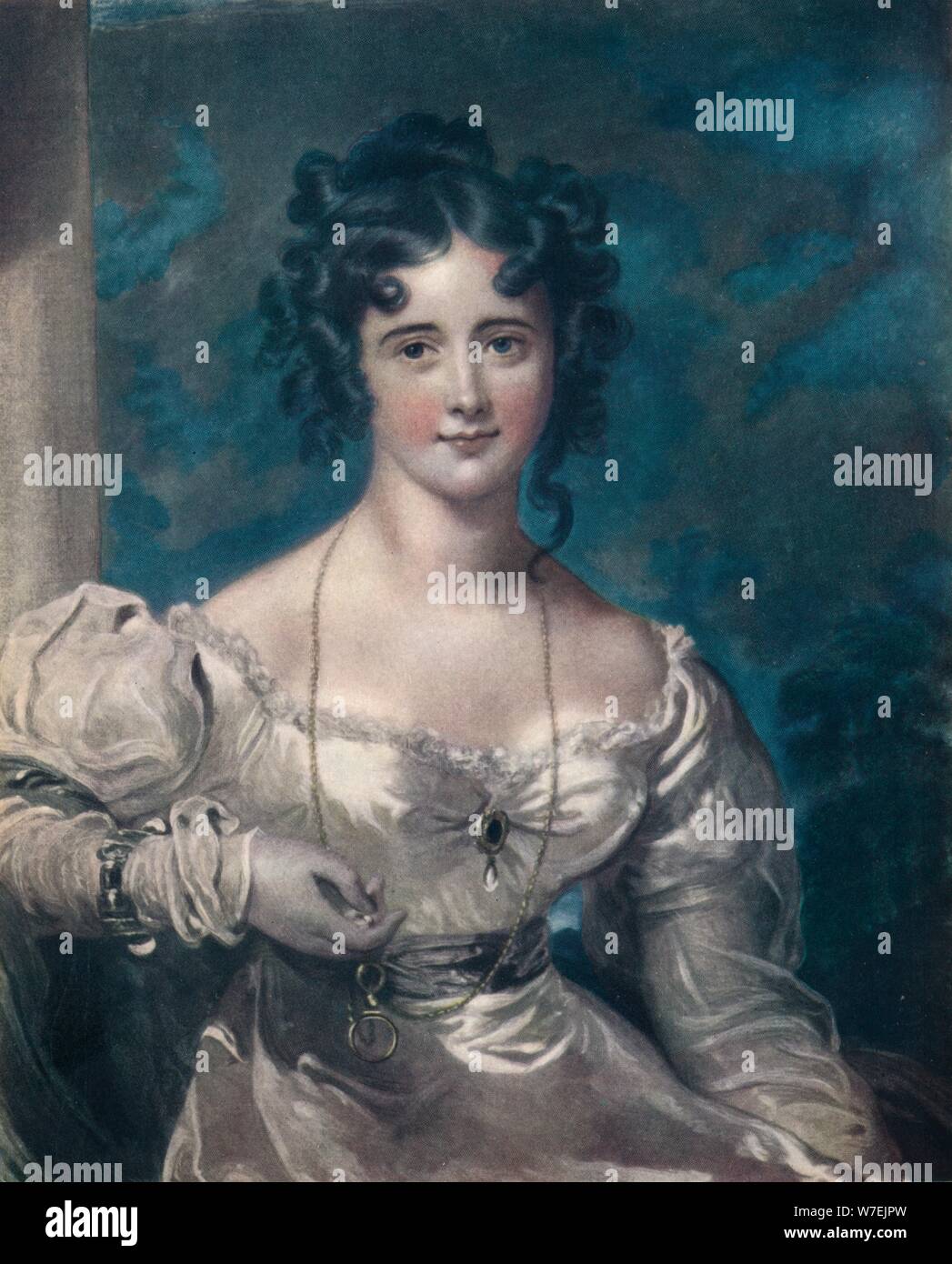 Rosamond Hester Elizabeth (nee Croker), 1828, (1903). Artist: Samuel Cousins Stock Photo