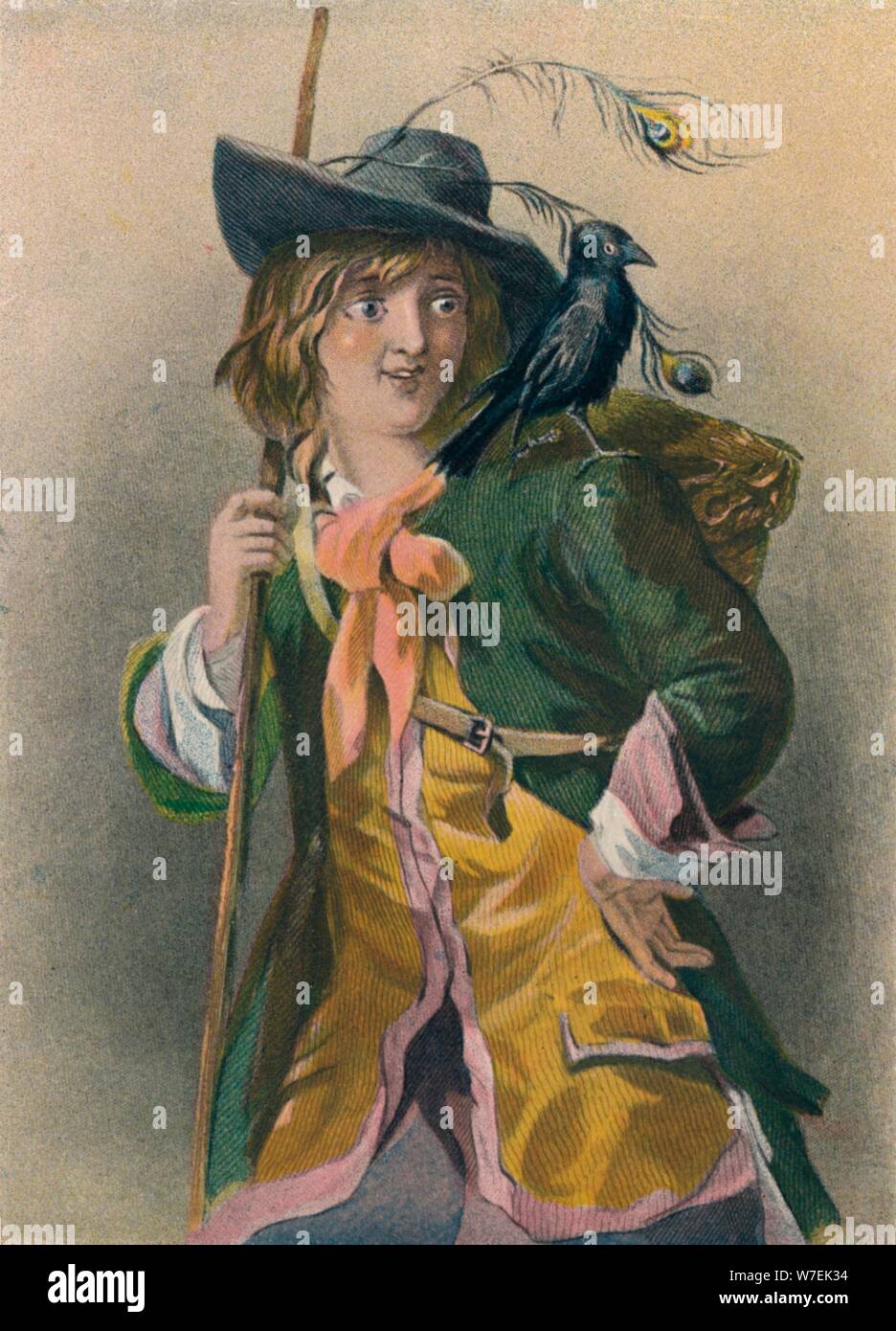 Barnaby Rudge, c19th century. Stock Photo