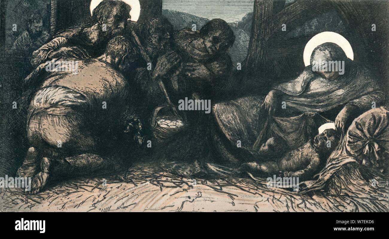 Nativity of the virgin 20th century hi-res stock photography and images ...