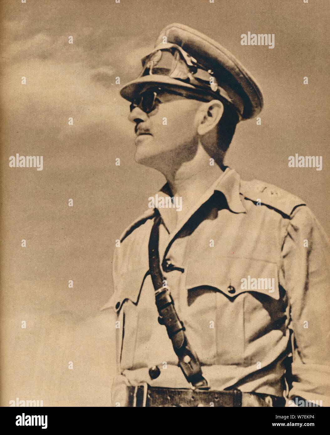 'General the Hon. Sir Harold Alexander', 1943. Artist: Unknown. Stock Photo