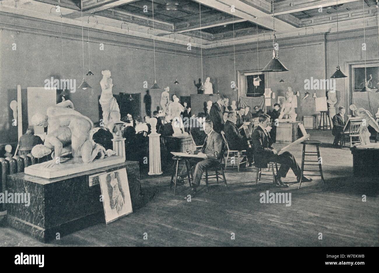 Antique interior drawing hires stock photography and images Alamy