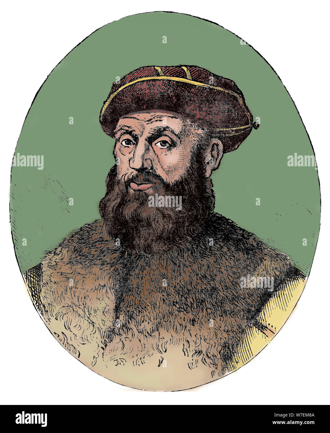 Ferdinand Magellan (c1480-1521), Portuguese explorer, 1904 Stock Photo -  Alamy