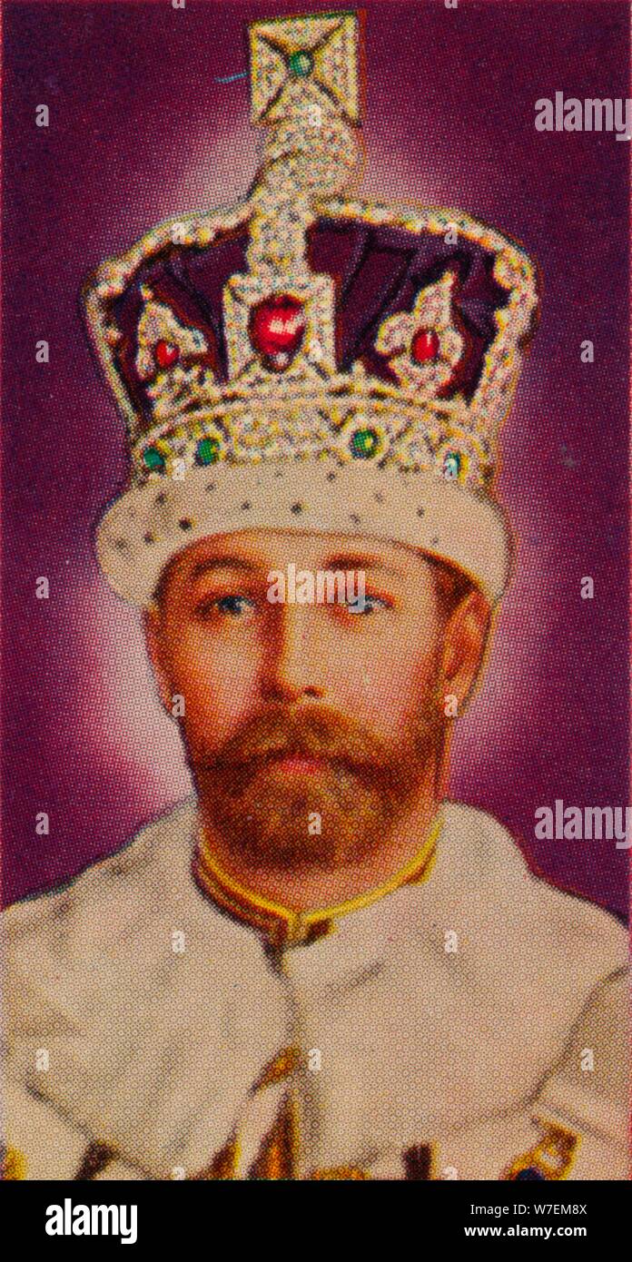 King george coronation colour hi-res stock photography and images - Alamy