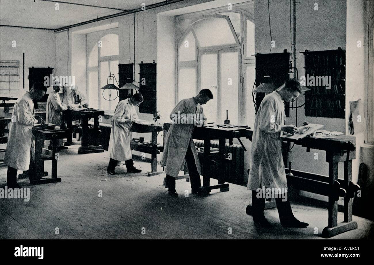 Workshop Of The Arts And Crafts Technical School Flensburg Germany C1908 Artist Unknown Stock Photo Alamy