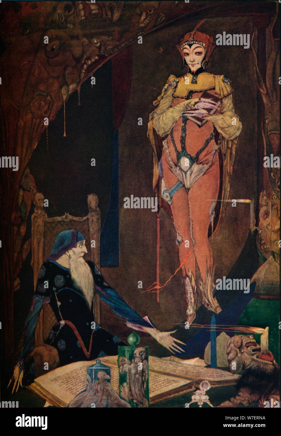 'Faust Illustration', 1925. Artist: Harry Clarke Stock Photo - Alamy
