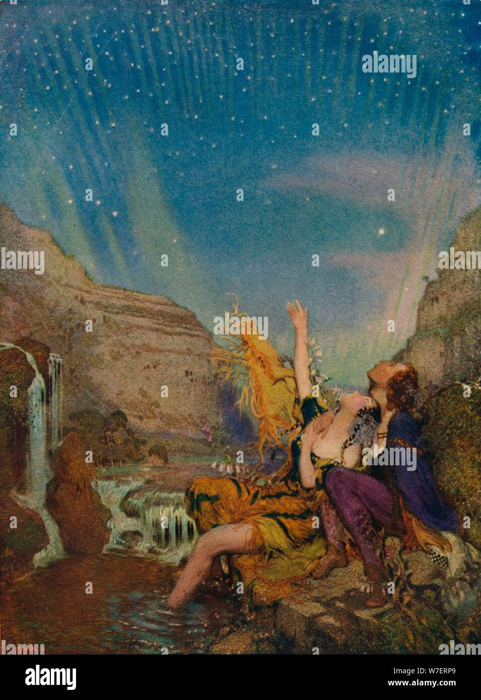 Shockleton Artist 'The Polar Star', 1920. Artist: William Shackleton Stock Photo - Alamy