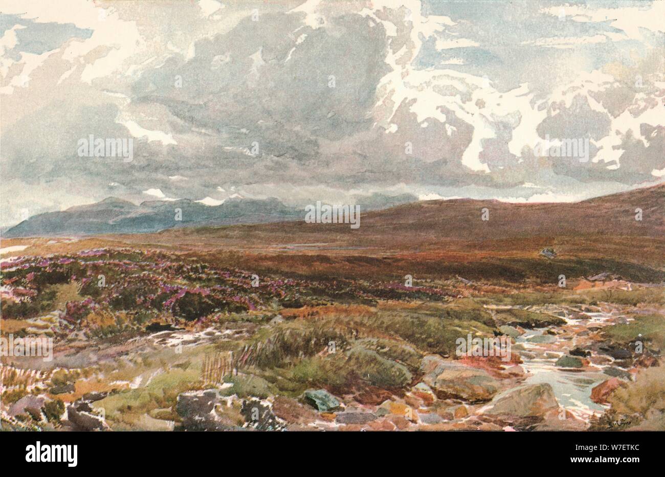 'A Sussex Common', c1889. Artist: Thomas Collier Stock Photo - Alamy