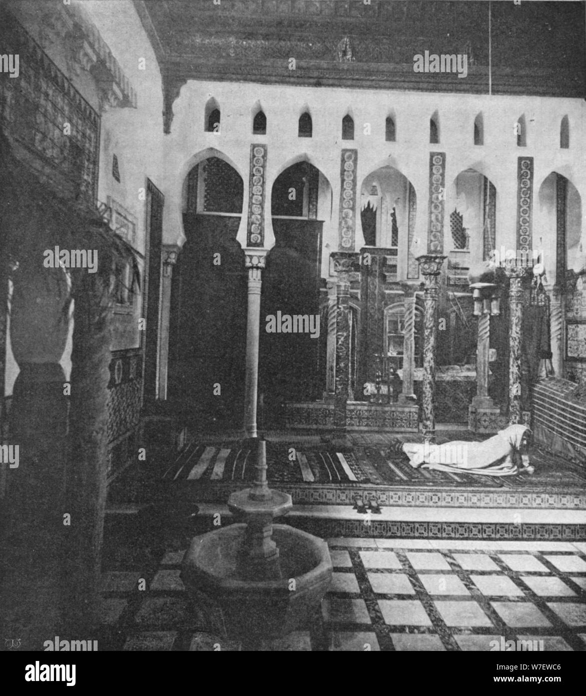 'Pierre Loti in his Mosque', c1895, (1903). Artist: E Montastier. Stock Photo