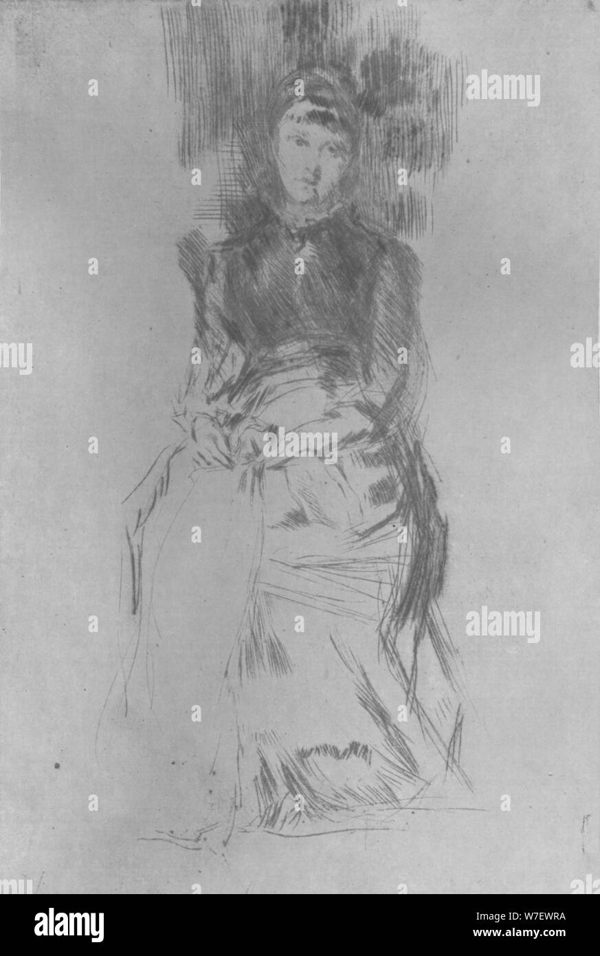 'Agnes', c1875, (1904). Artist: James Abbott McNeill Whistler. Stock Photo