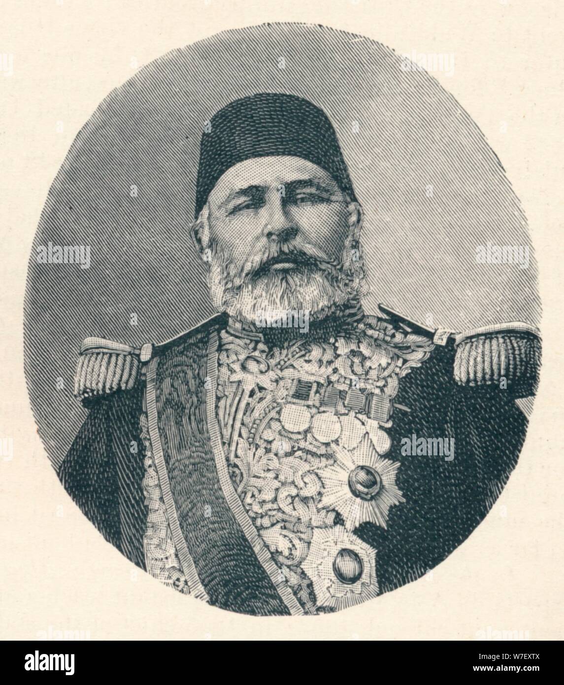 'Hussein Abni Pasha', c1906, (1907). Artist: Unknown. Stock Photo