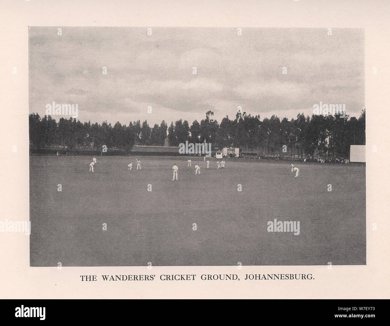 The Wanderers Cricket Ground, Johannesburg, South Africa, 1912. Artist