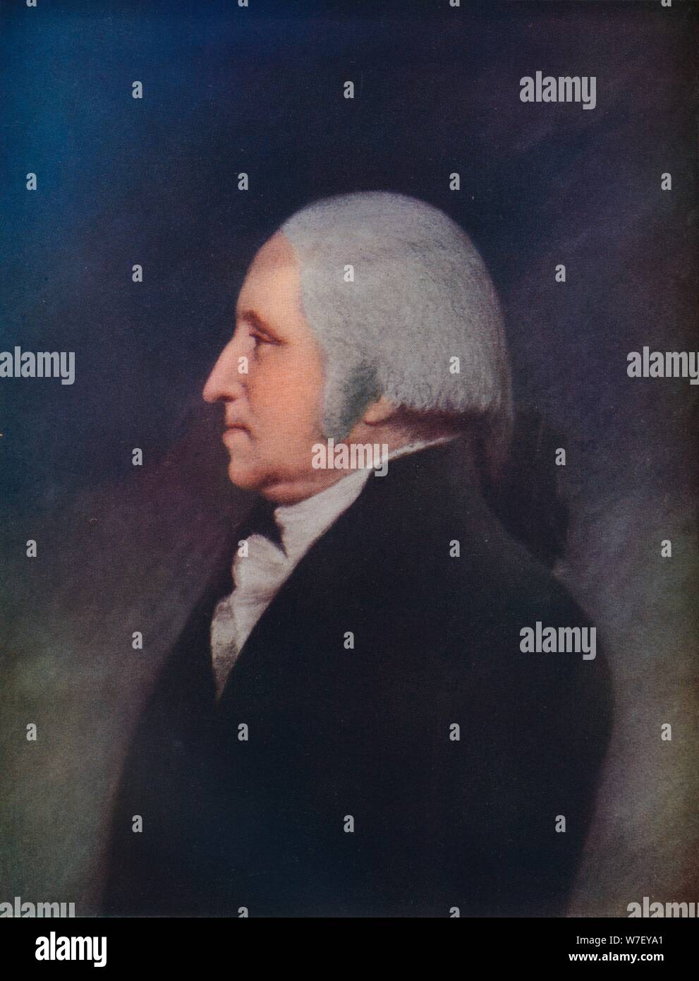 'George Washington', c1796. Artist: Ellen Sharples. Stock Photo