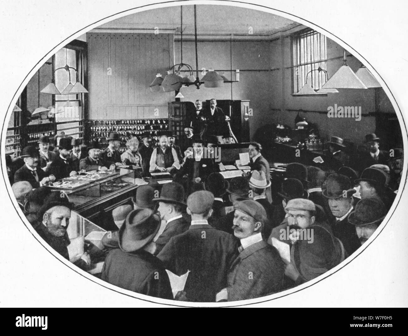 Sale of unredeemed goods at Debenham, Storr and Sons auction rooms