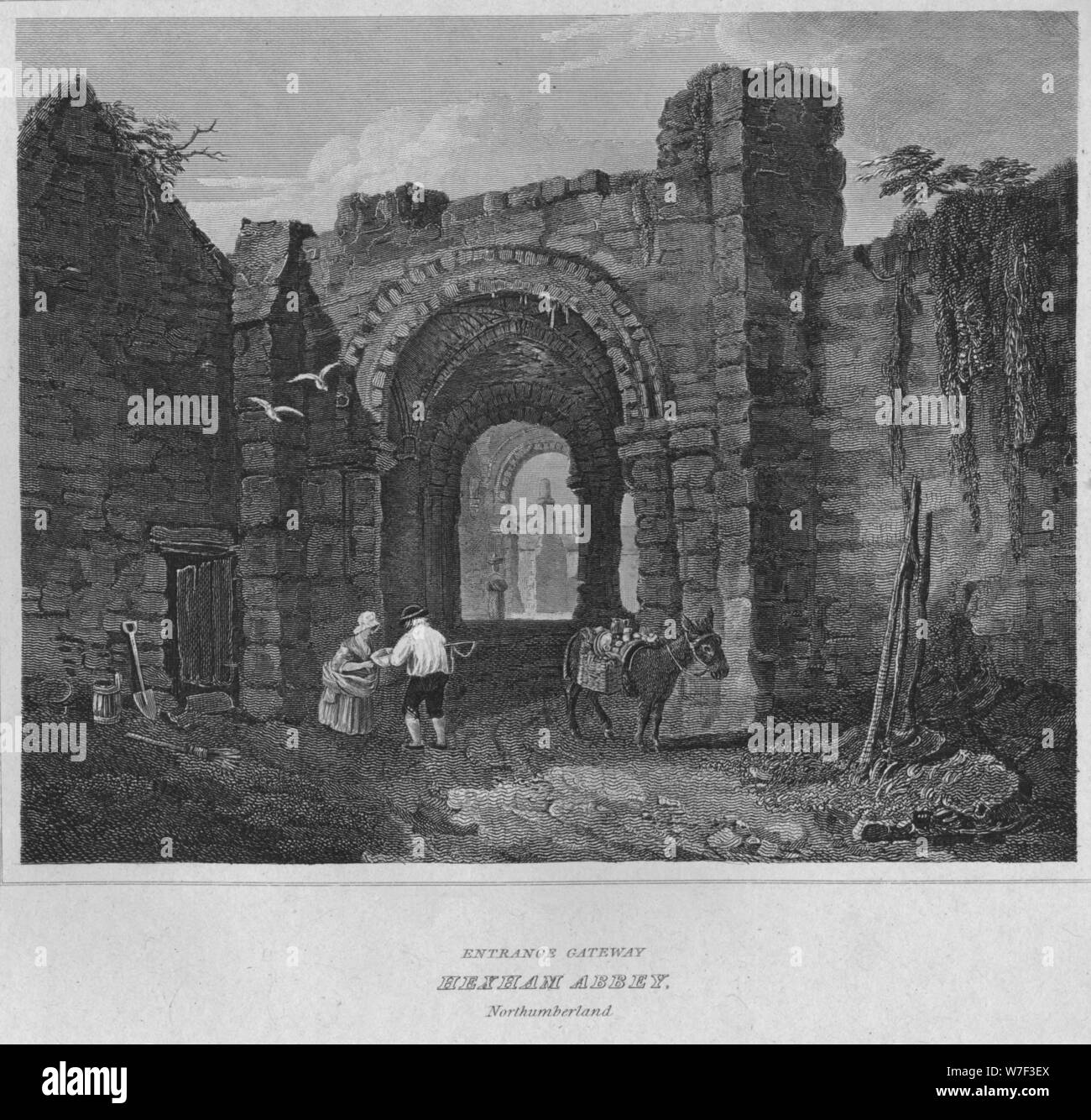 Hexham northumberland Black and White Stock Photos & Images Alamy