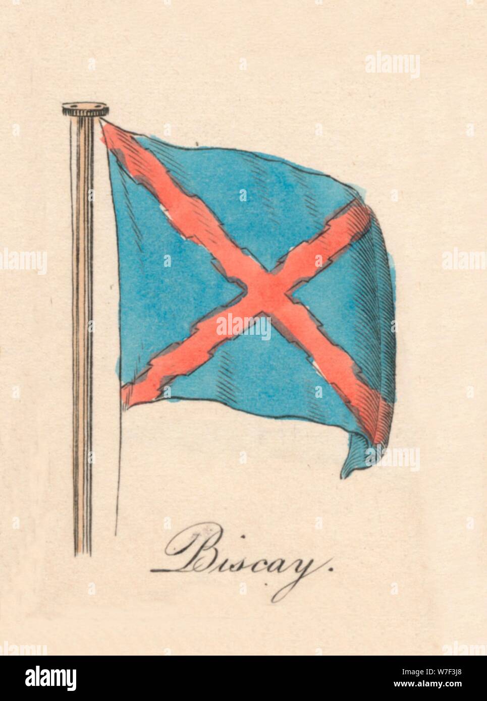 'Biscay', 1838. Artist: Unknown. Stock Photo